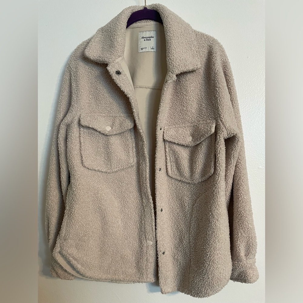 Women’s Abercrombie & Fitch Sherpa Shacket